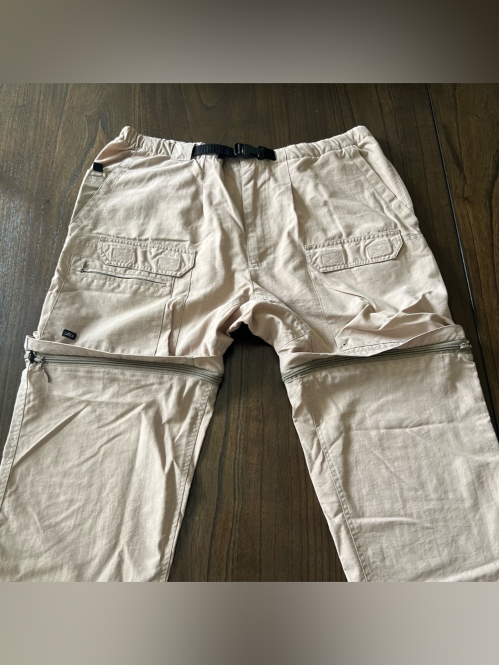 Men's Convertible Cargo Pants - L